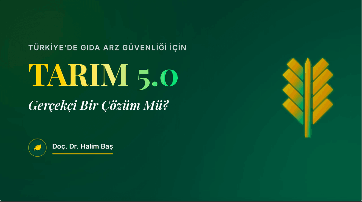 ESAMist's tweet photo. Doç. Dr. Halim Baş @bas_halim , tarım 5.0'ı ESAM İstanbul için değerlendirdi.

https://t.co/xxOXJKAJvN https://t.co/NZVB17ssfS