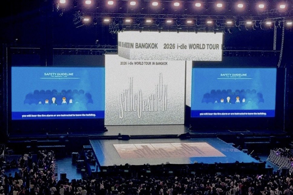 เรื่องราวของเราจะไม่มีวันจบ
มาอยู่เคียงข้างกันตลอดไปเลยนะ

💜🖤 ! 

#2026_idle_WORLDTOUR
#2026_idle_WORLDTOURinBKK