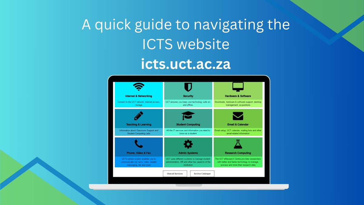 ICTS at UCT tweet media