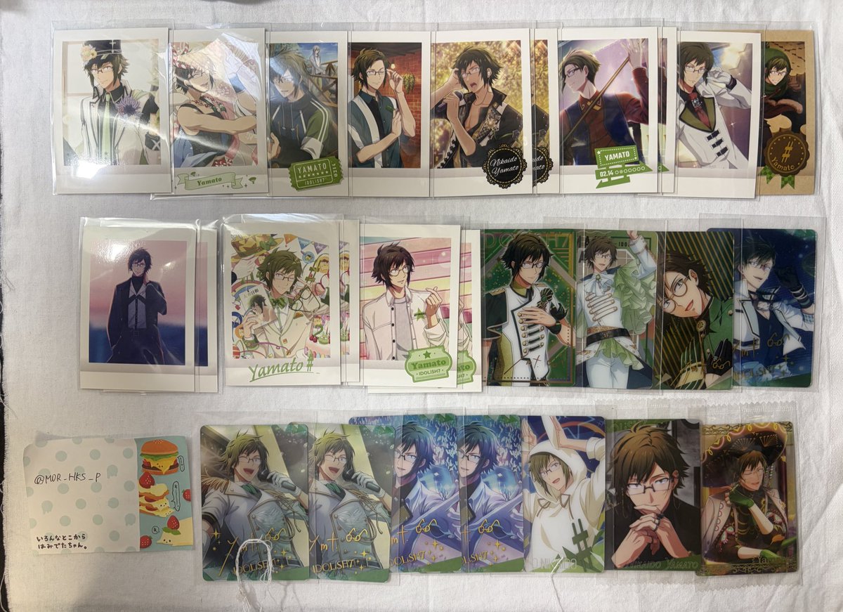 MDR_HKS_P's tweet photo. 【譲渡 交換】 アイナナ アイドリッシュセブン ぱしゃこれ メタカ ウエハース 紙類

求 ぱしゃこれN90円/枚 メタカN100円/枚 ウエハースN100円/枚  箔150~円/枚+送料
箔は交換orN複数纏めての譲渡優先
同異種の悠、百、環

譲 画像の紙類(ツリーに繋げていきます)

郵送>>都内手渡し

お声かけください https://t.co/4vSxzEFeuM