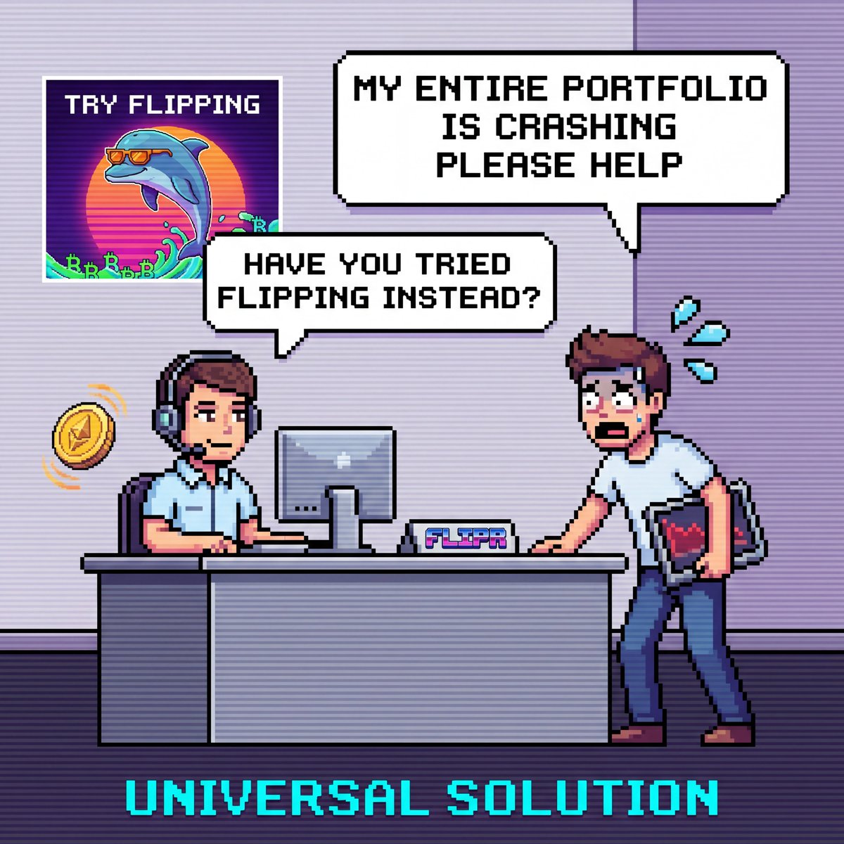 CoinFlipr tweet media