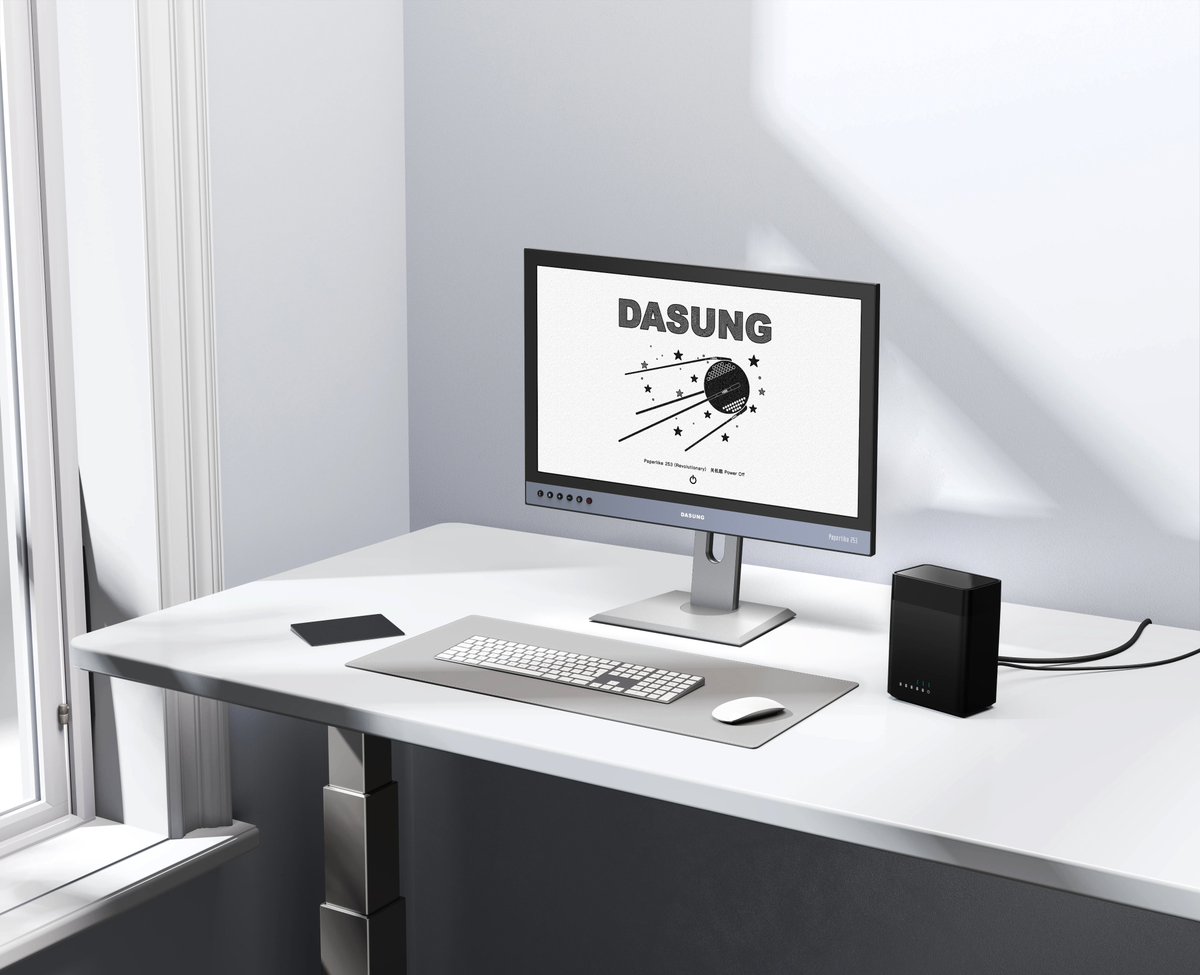 DasungTech's tweet image. Transform any corner into a creative sanctuary. ✨ DASUNG Paperlike 253 displays blend seamlessly with your setup — sleek, modern, and distraction-free. Finally, a display that matches your vibe.
Get yours: shop.dasung.com/products/dasun…
#WorkspaceInspo #DesignTech #CleanLiving #DASUNG