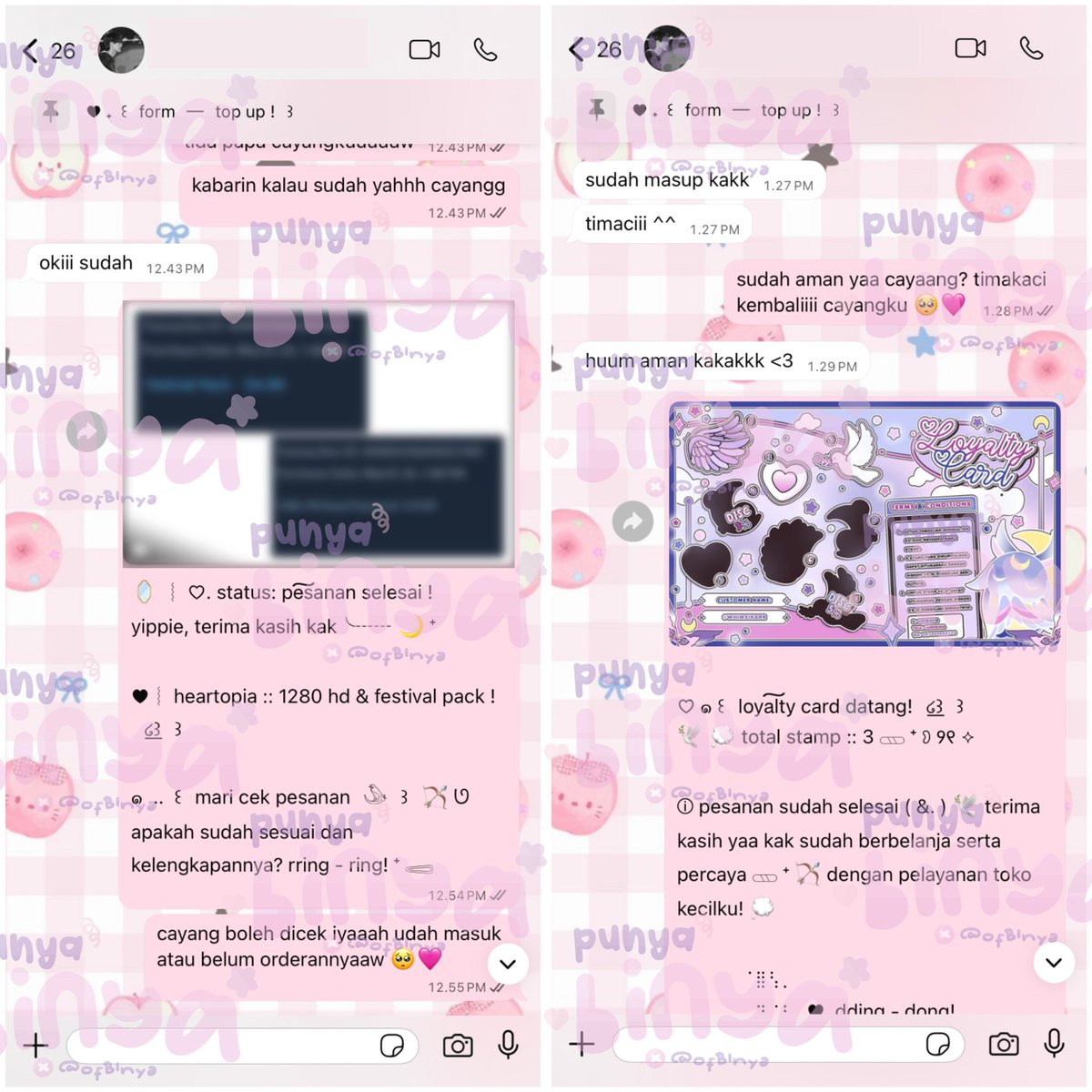 BiNA — top up & joki games 🪽@ after DM tweet media