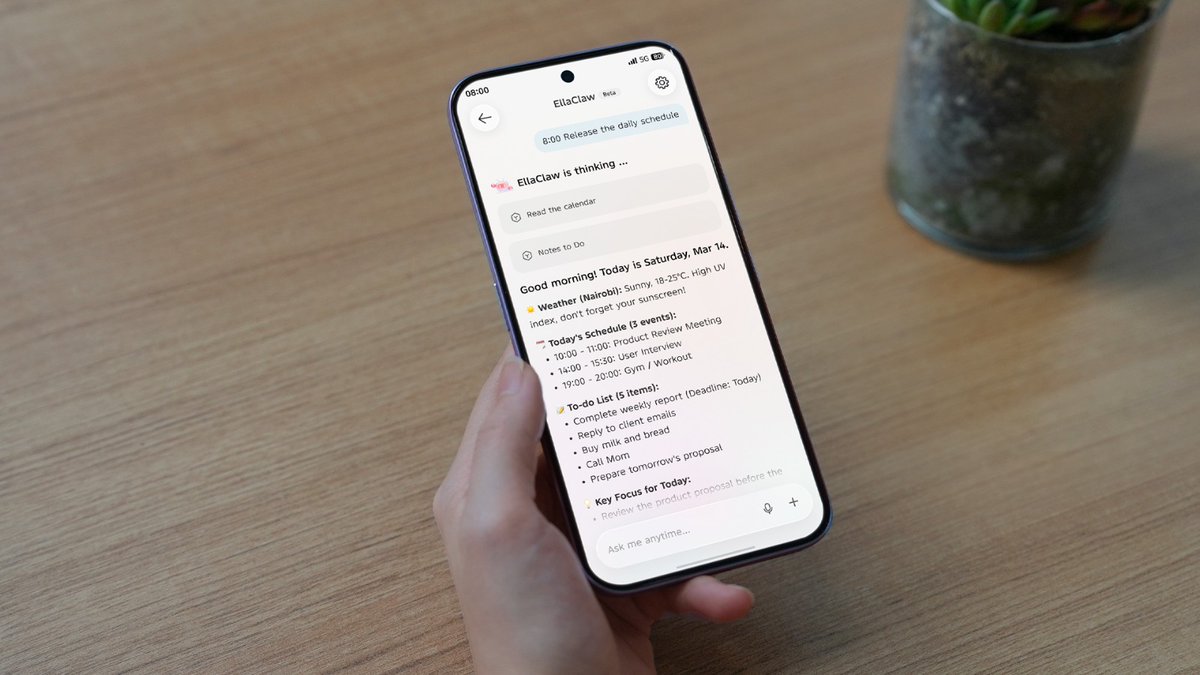 fastoye's tweet image. #Tecno Ka New Ai Agent ⚡

➡️Ellaclaw