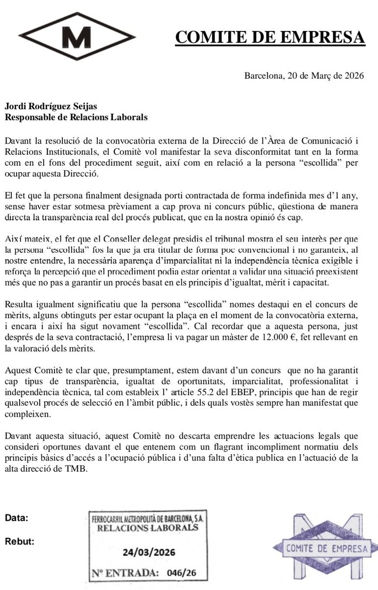 Solidaritat Obrera Sindicat Oficis Varis Barcelona tweet media