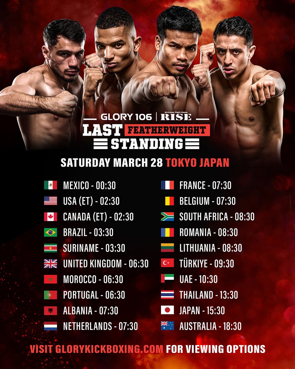 GLORY Kickboxing tweet media