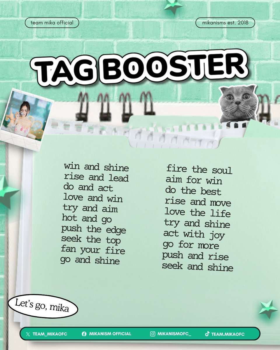 TEAM MIKA TRENDSETTER tweet media