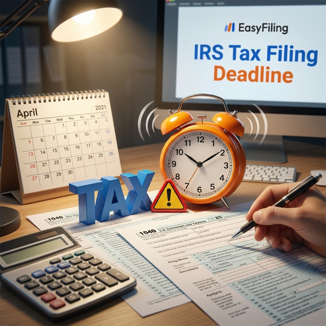 easyfilingsus's tweet image. Don’t risk IRS penalties🚨
File your LLC taxes online today and get back to business! 💼 Quick, easy &amp;amp; stress-free filing - done in minutes. File now!
.
.
.
.
#March15Deadline #LLCCompliance #USATaxes #BusinessCompliance #EasyFiling #EntrepreneurLife #TaxSeason #IRSDeadline
