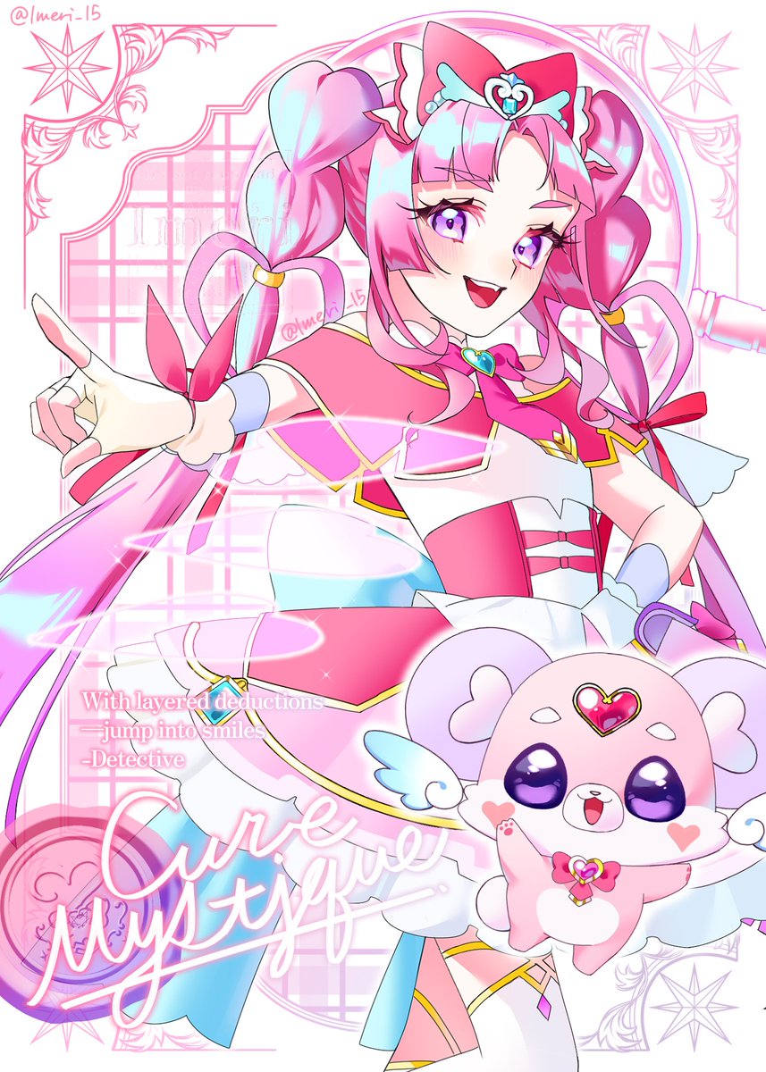 笑顔にジャンプ！🥰🩷キュアミスティック  #precure #たんプリ