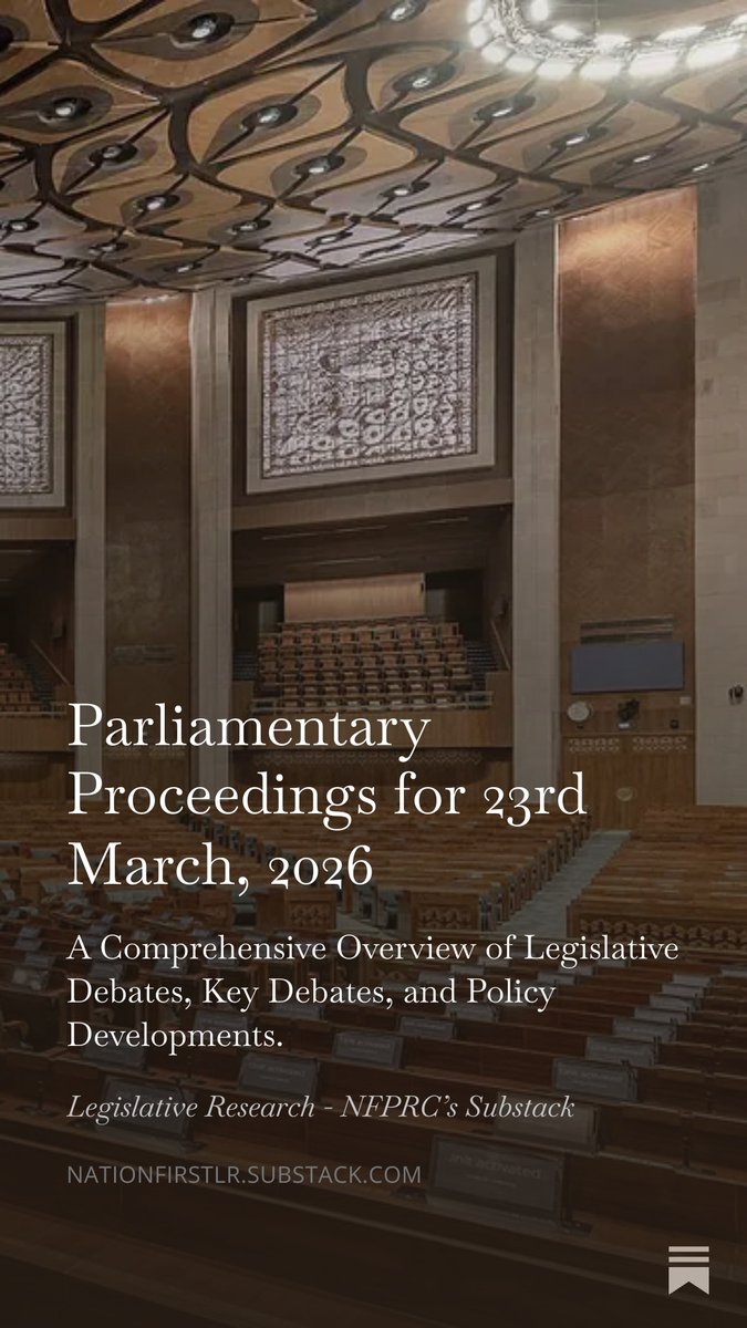 Legislative Research@NFPRC tweet media