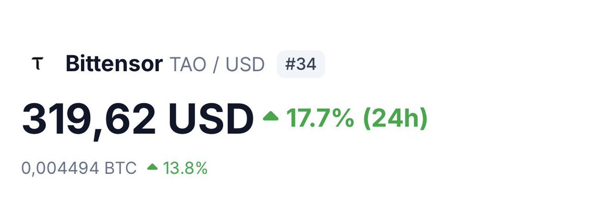 $TAO the Btc of AI 💪🔥🔥🔥