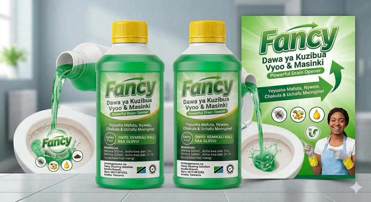 Fancy cleaning solution tweet media