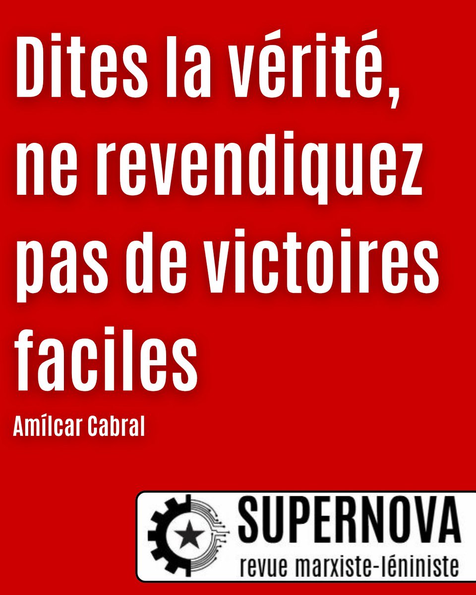 supernova revue marxiste leniniste tweet media