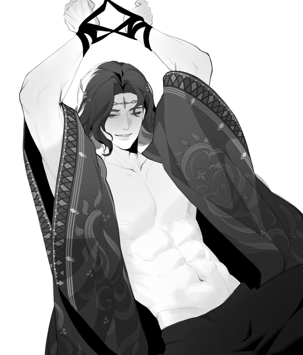 Commissioned by <a href="/NekoMiaa/">Neko Mia</a> 
#AFKJourney #Cyran 
#commission