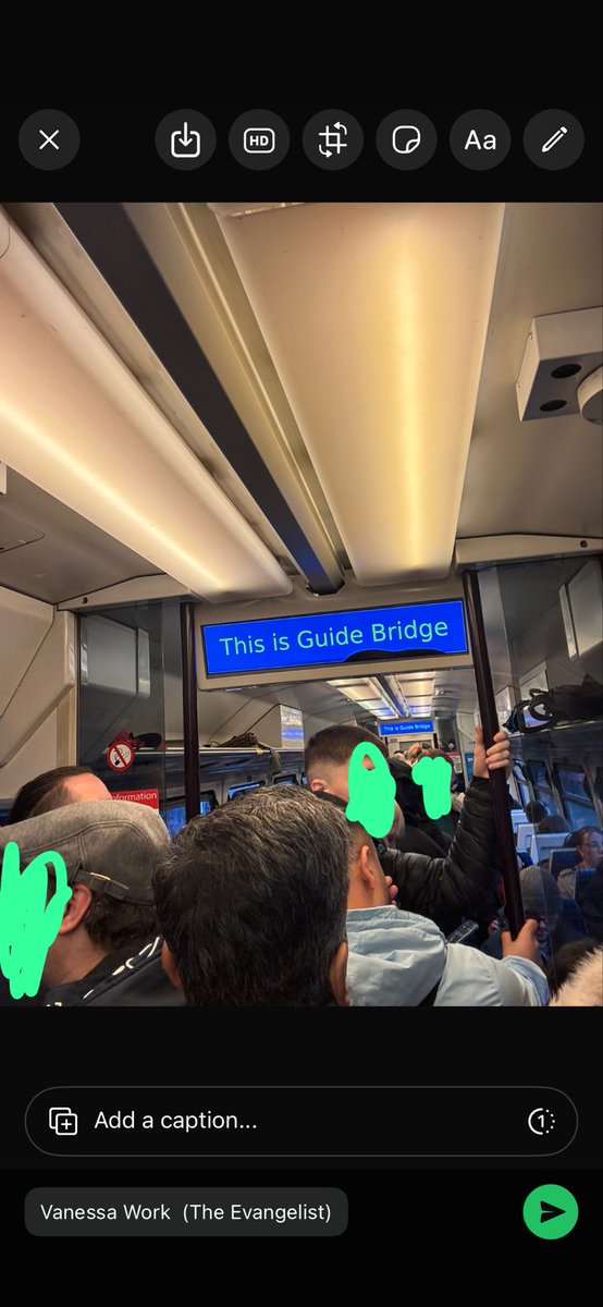 bab1192's tweet photo. @northernassist another miserable day on the overcrowded Hadfield-MCR rush hour train. https://t.co/FWX6okvt9M