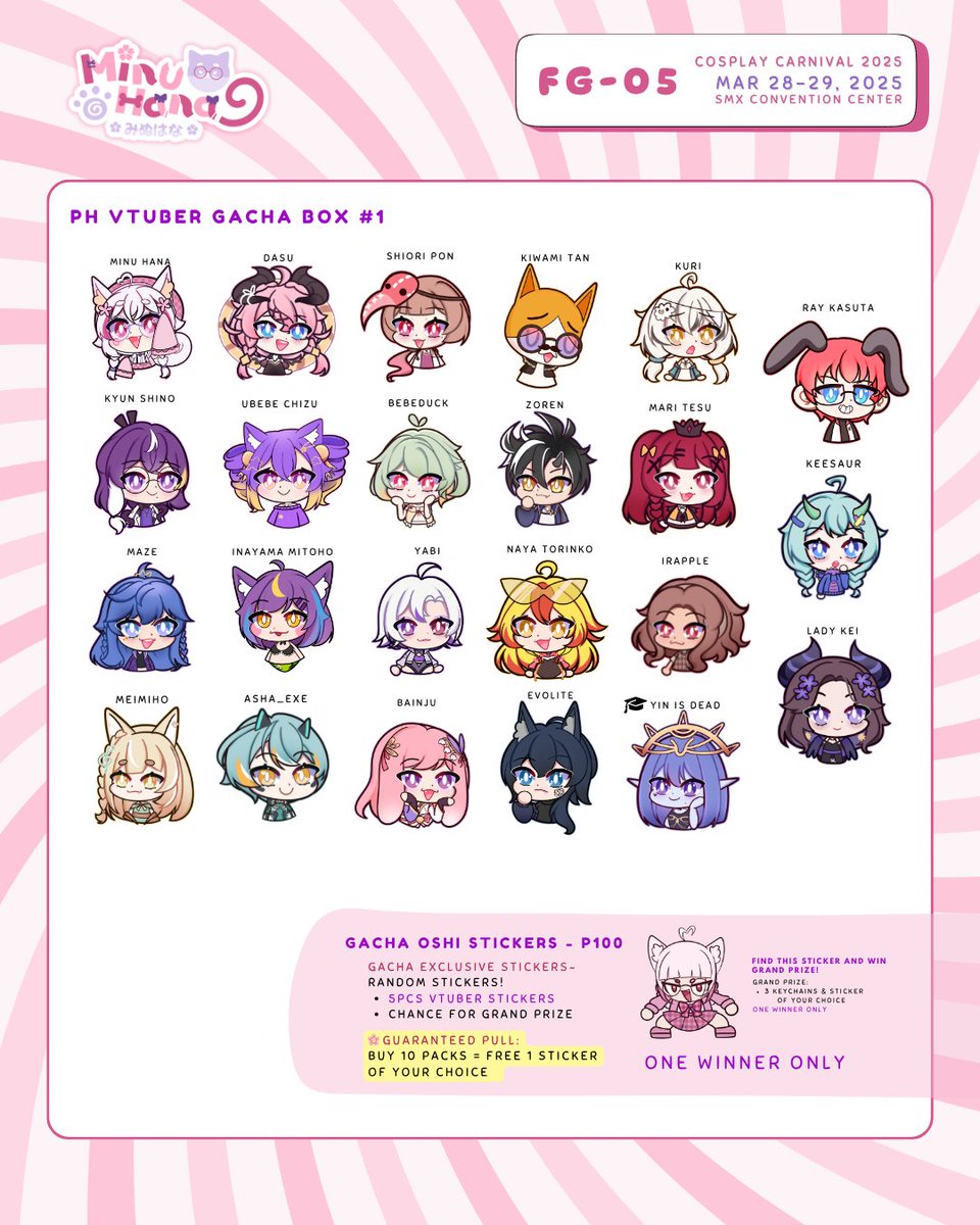 minu 🌸 | coscarni @ FG05 tweet media