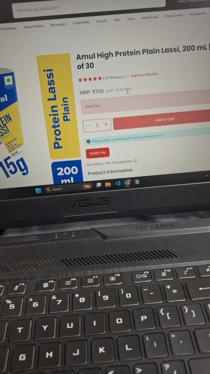 Competition for this thing is so high that it got sold out in 2 minutes 🫠
People are faster than my internet 😭