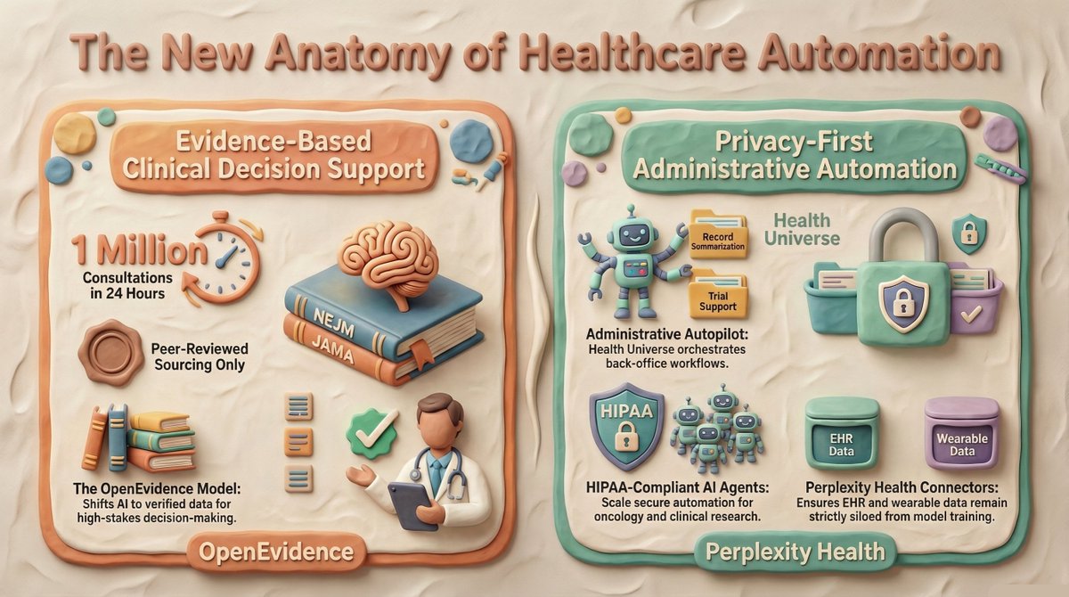 GreybrainAI's tweet image. 🩺 Healthcare’s AI evolution is here, from evidence-based copilots to privacy-first automation. 

Doctors mastering AI today are shaping tomorrow’s medicine. 🚀

Read more: medium.com/@ClinicalAI/th…

#HealthcareAI #GreyBrainAI