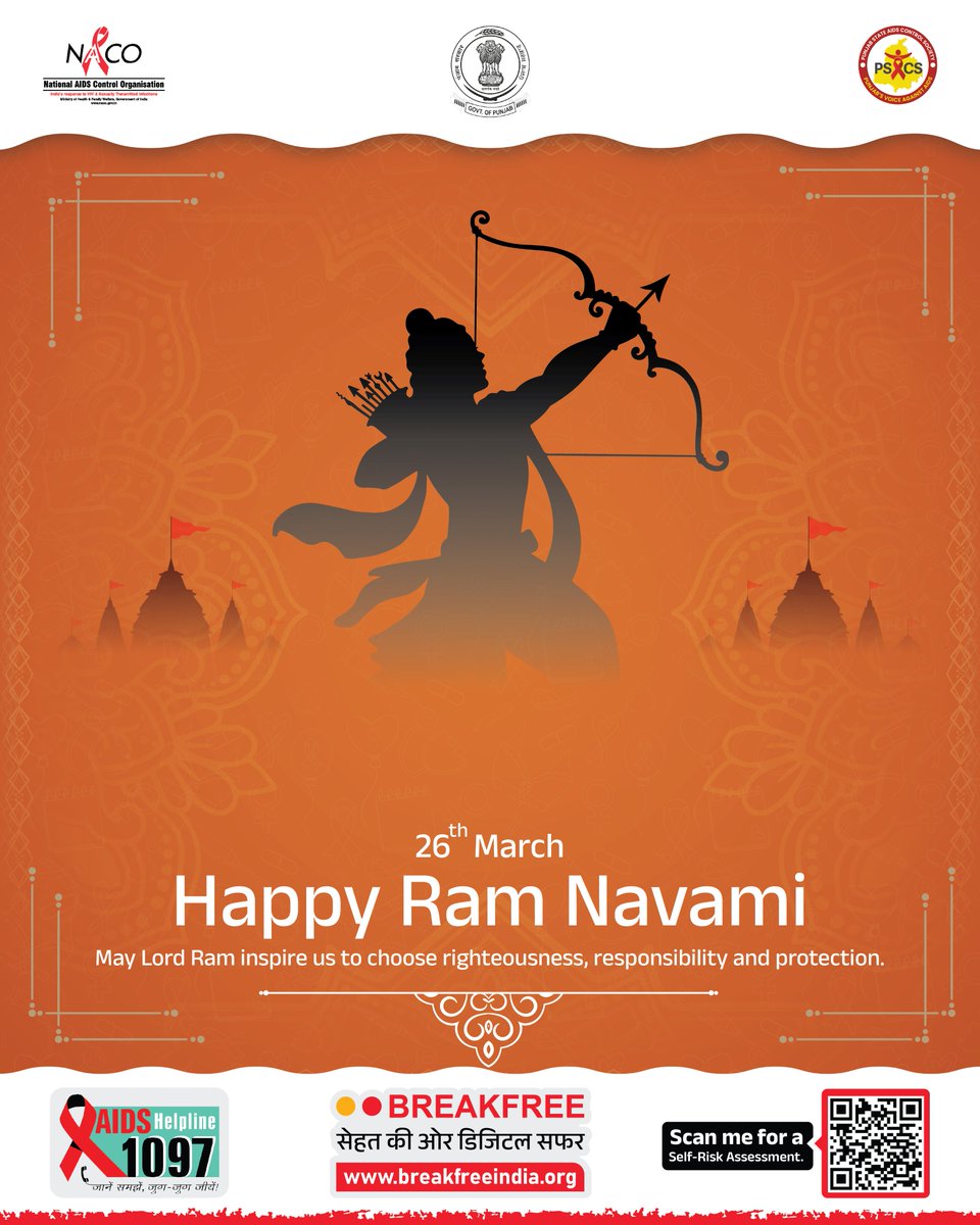 punjabsacs's tweet image. 🌸✨ Happy Ram Navami
May Lord Ram inspire us to choose righteousness, responsibility, and protection in every step of life.
.
.
.
#RamNavami #DivineGuidance #RightPath