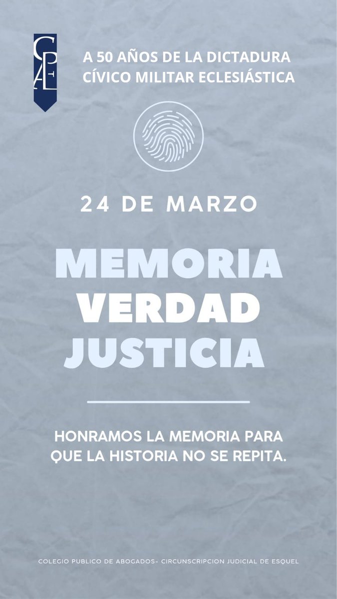 Colegio Abogados Esquel tweet media