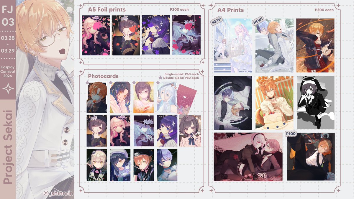 Shinnrin 🐇✏️🔜CosCarni FJ03 tweet media