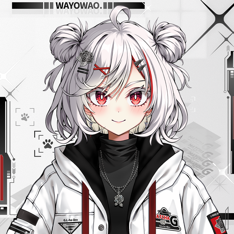 全体のプロフィールをVまちゃこに変更しました！ 原案立ち絵は主に