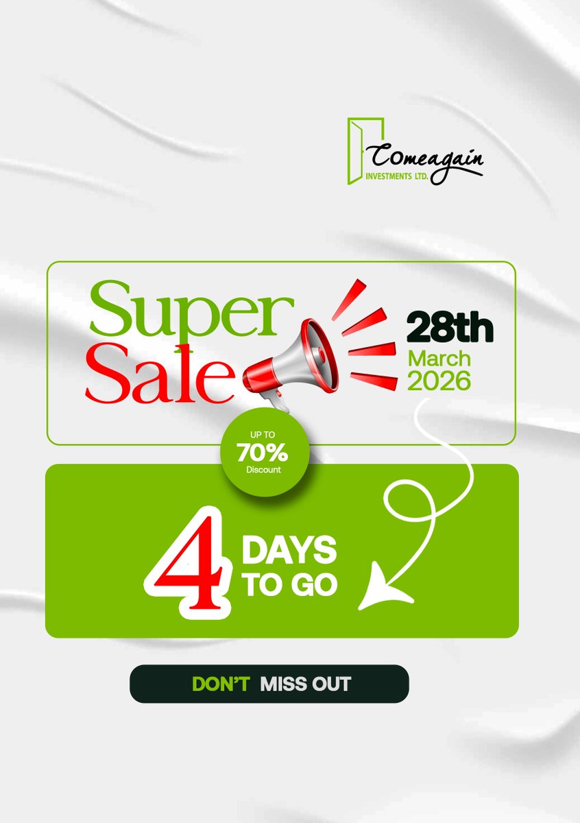 Come Again Investments Limited tweet media