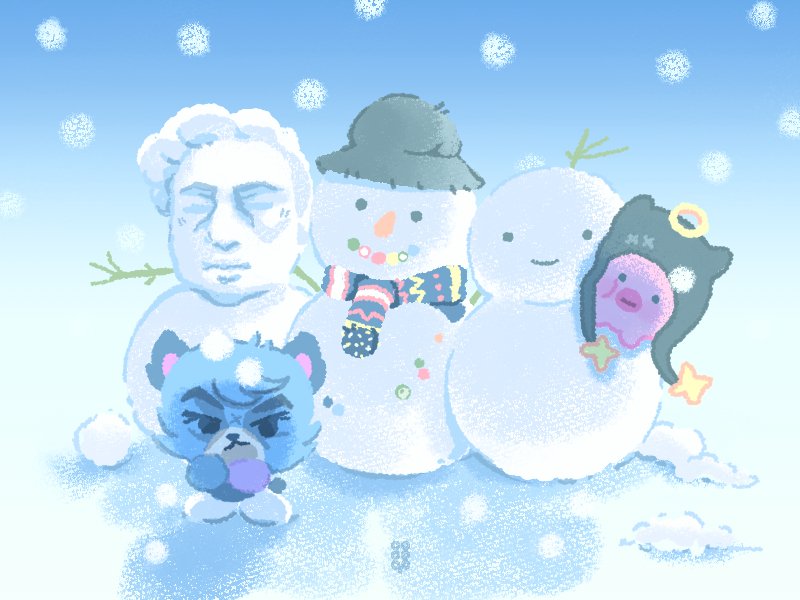 🗿⛄️⛄️