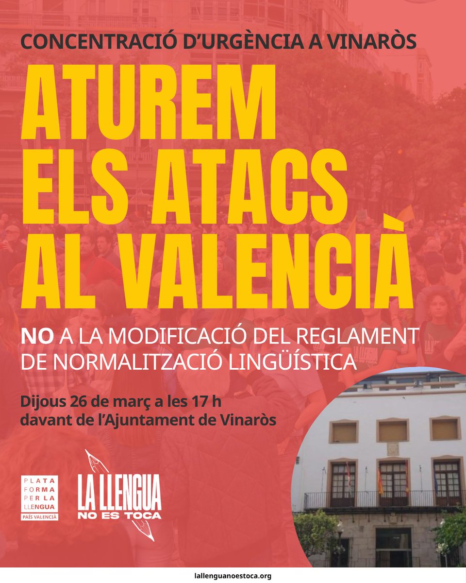 Plataforma per la Llengua - País Valencià tweet media