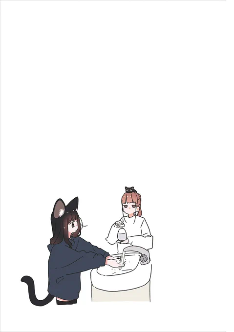 ある日突然女の子の姿になった猫と病院に行く話。 (5/5)