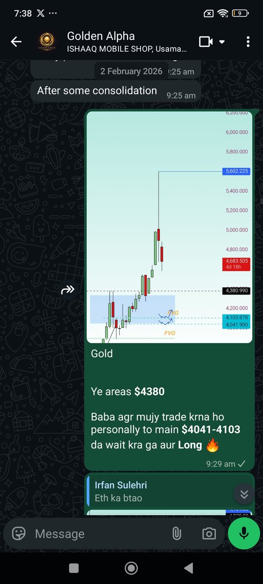 Half_Cryptonist's tweet photo. Gold #XAU $GOLD $BTC

Prediction back in 2 feb 2027 

Absolute stunning 🤩 https://t.co/SujE47jTAx