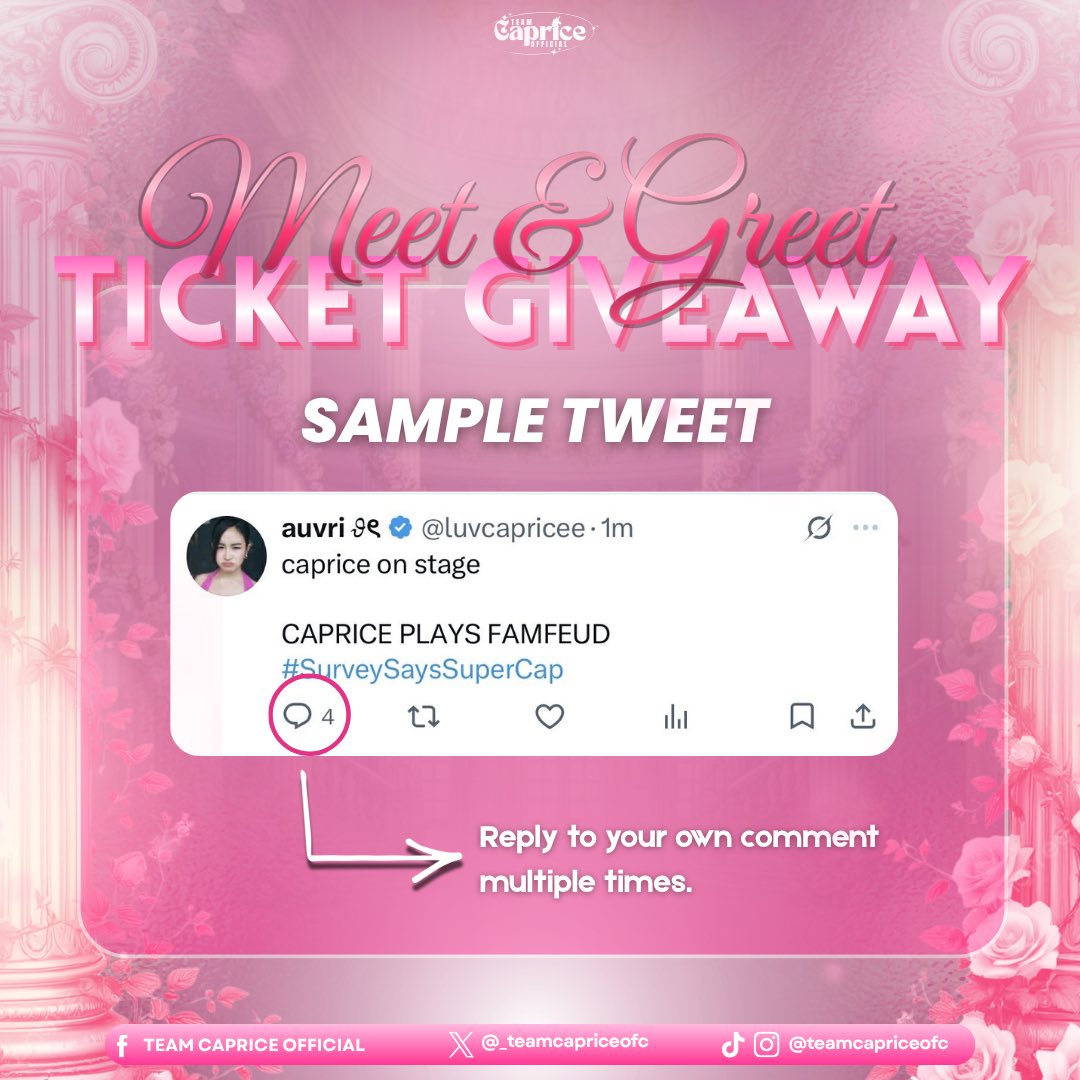 Team Caprice Official tweet media