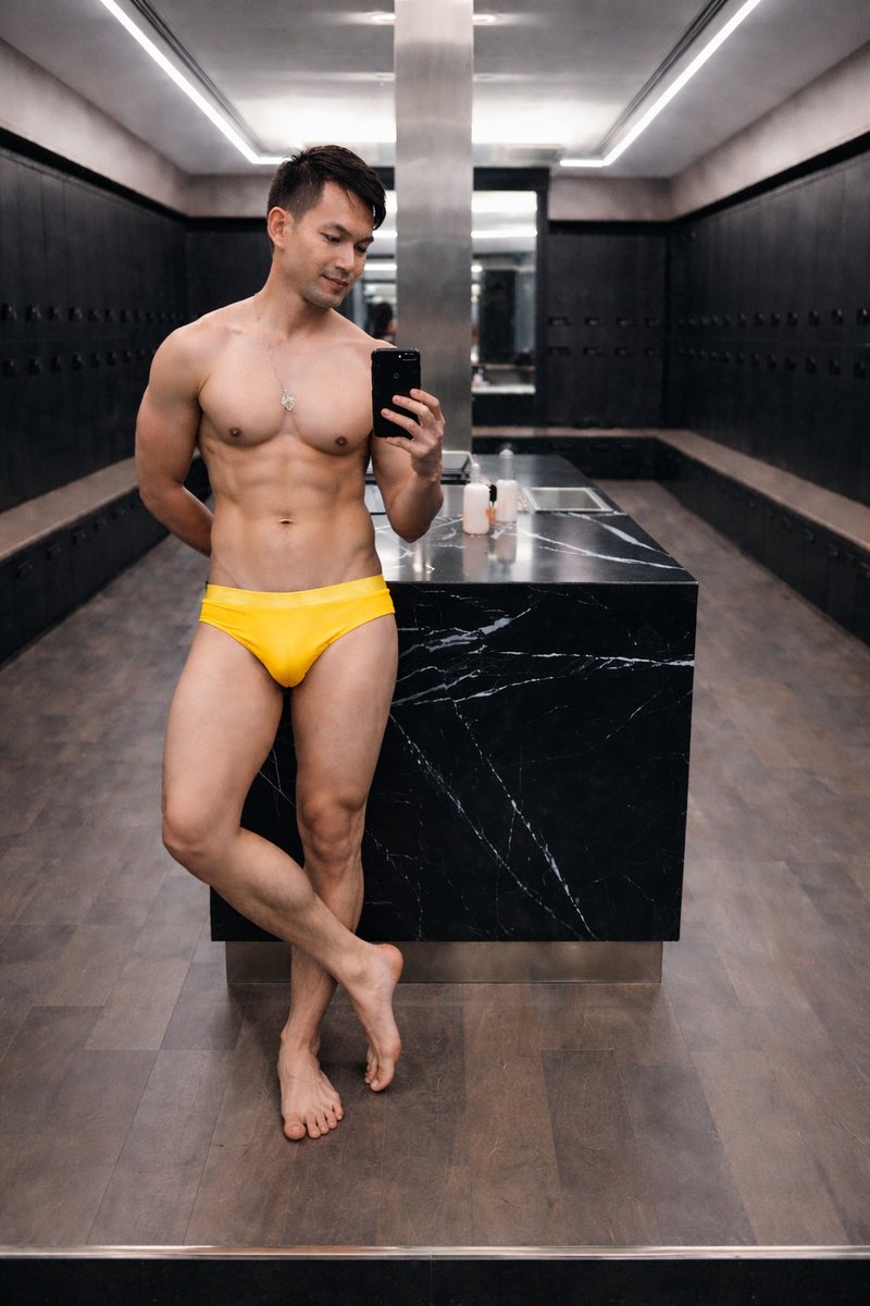 "ถ้ากระจกบอกความจริง ฉันคงเป็นคนที่ดูดีที่สุดในห้องนี้ 😎✨" 🤣
​"#gymmotivation #fitnessaddict #healthylifestyle #bodybuilding #workoutoftheday"