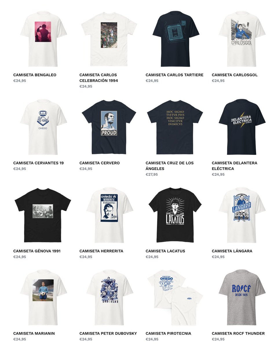 ROCultureFans's tweet photo. La mayor colección de camisetas oviedistas independientes las tienes disponibles solo en
https://t.co/1UPqLLRxRG https://t.co/wKBL6iNfQP
