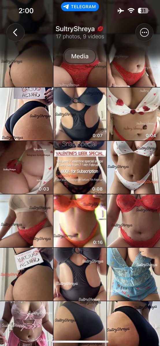 Sultry Shreya tweet media