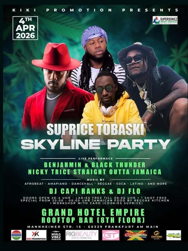 See Black Thunder live 

#Gambia #Africa #TheGambia #Europe
#Reggae #Dancehall #Afrobeats #GamMusic #WorldMusic #BlackThunder