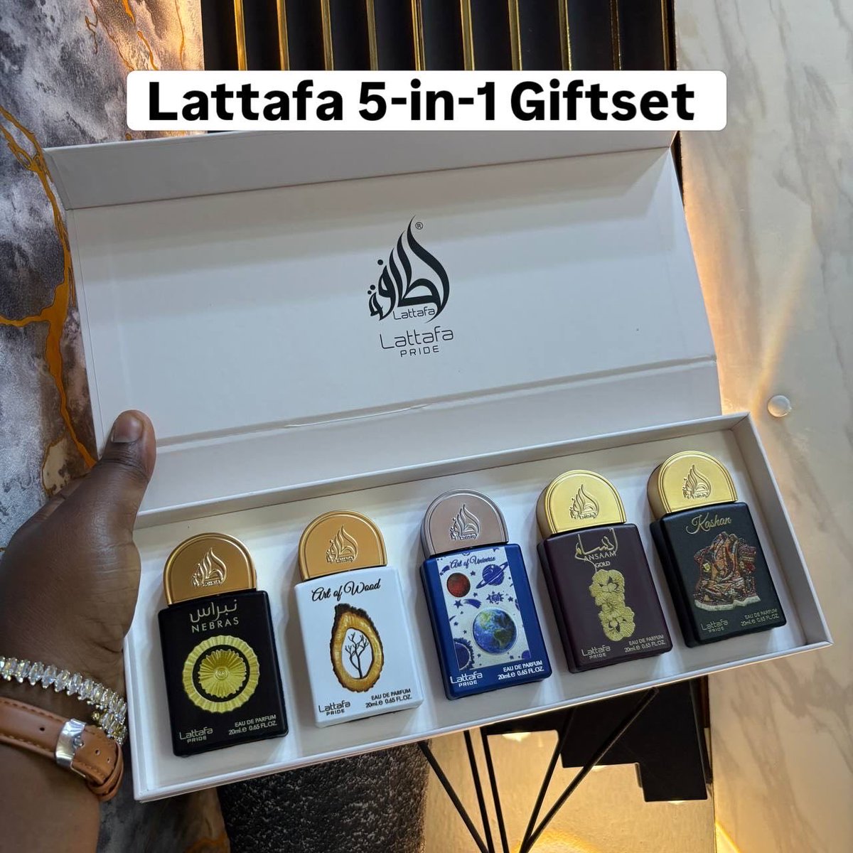 vick_scents's tweet photo. Lattafa 5-in-1 gift set is now available!🤩

🏷️: N36,000 per set

Send a DM to order🛍️ https://t.co/1k2zdydrGj