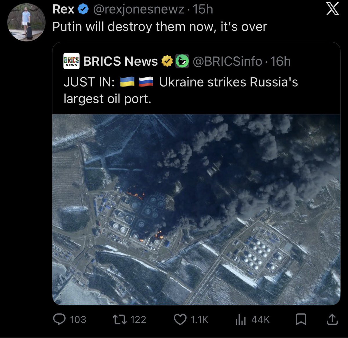 When you think someone is sarcastically making fun of russia only to open the replies and see that they are serious 😔