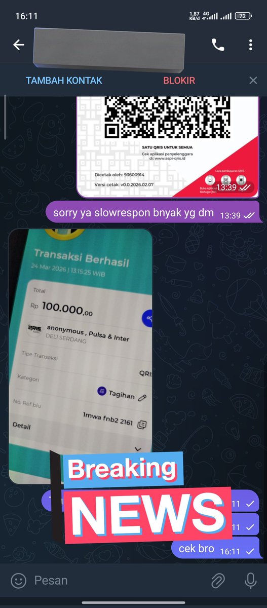 paladin146747's tweet photo. Done✅
Minimal top up 100rb free grup vcs yok yg mau lgsg dm tele link di bio✉️
diskon koin murah"🔥
#vcs #livu #chamet #tumile #mixu #tigo #ometv https://t.co/uIJ90iD3M7