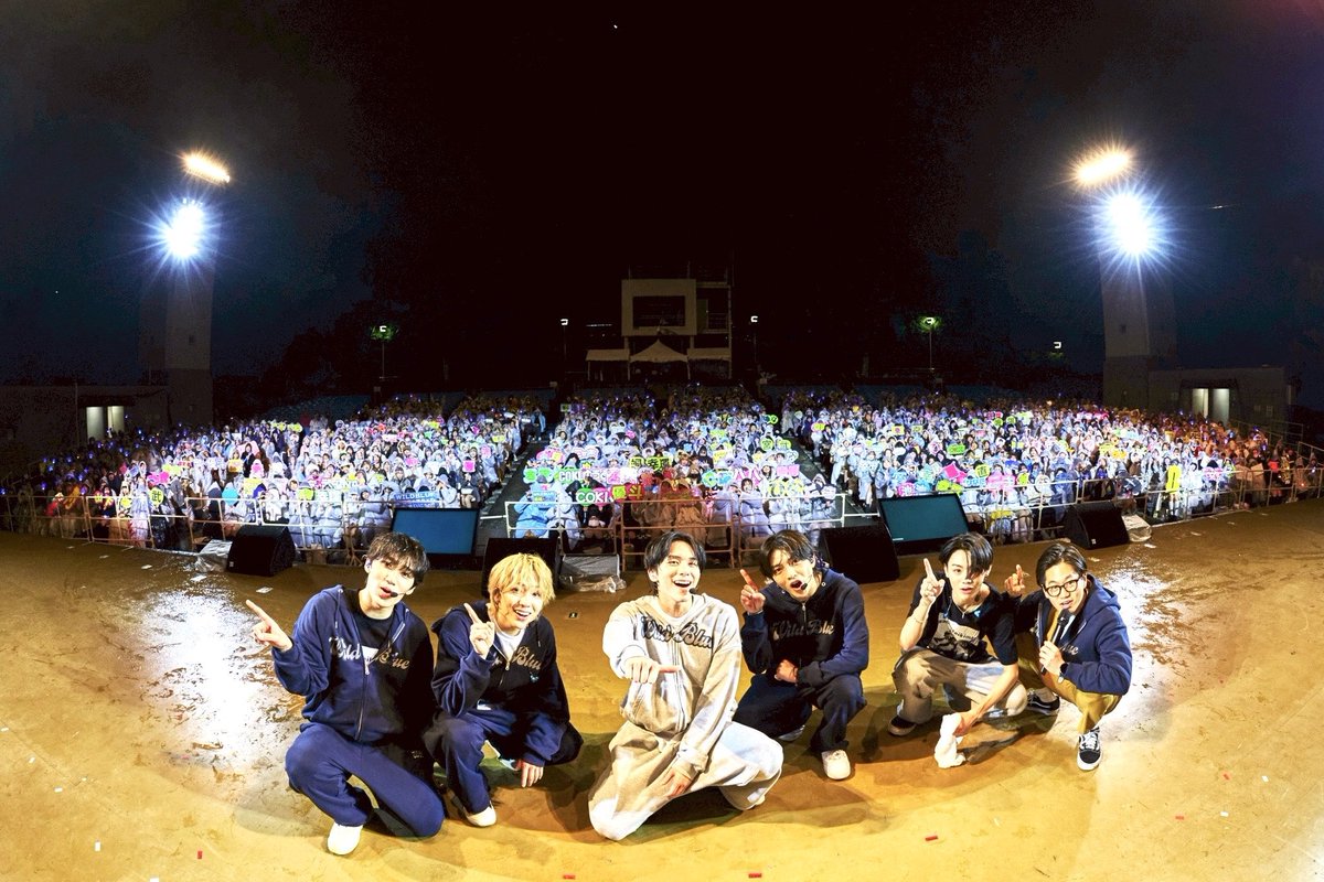 _d94ib's tweet photo. ⸜ WILD BLUEのライブでもわぶっていきましょう！⸝

雨の中お疲れ様でした☔️
ビショビショになりながら見るライブも新��ですっごく楽しかったよ！

Youも聴けて、踊れて幸せでした🎶🩵

颯くん！ALT時間あれば見てね〜★

#WILDBLUE  
#宮武颯 #HAYATE @haayaatee_ https://t.co/xnEbMPpr9i