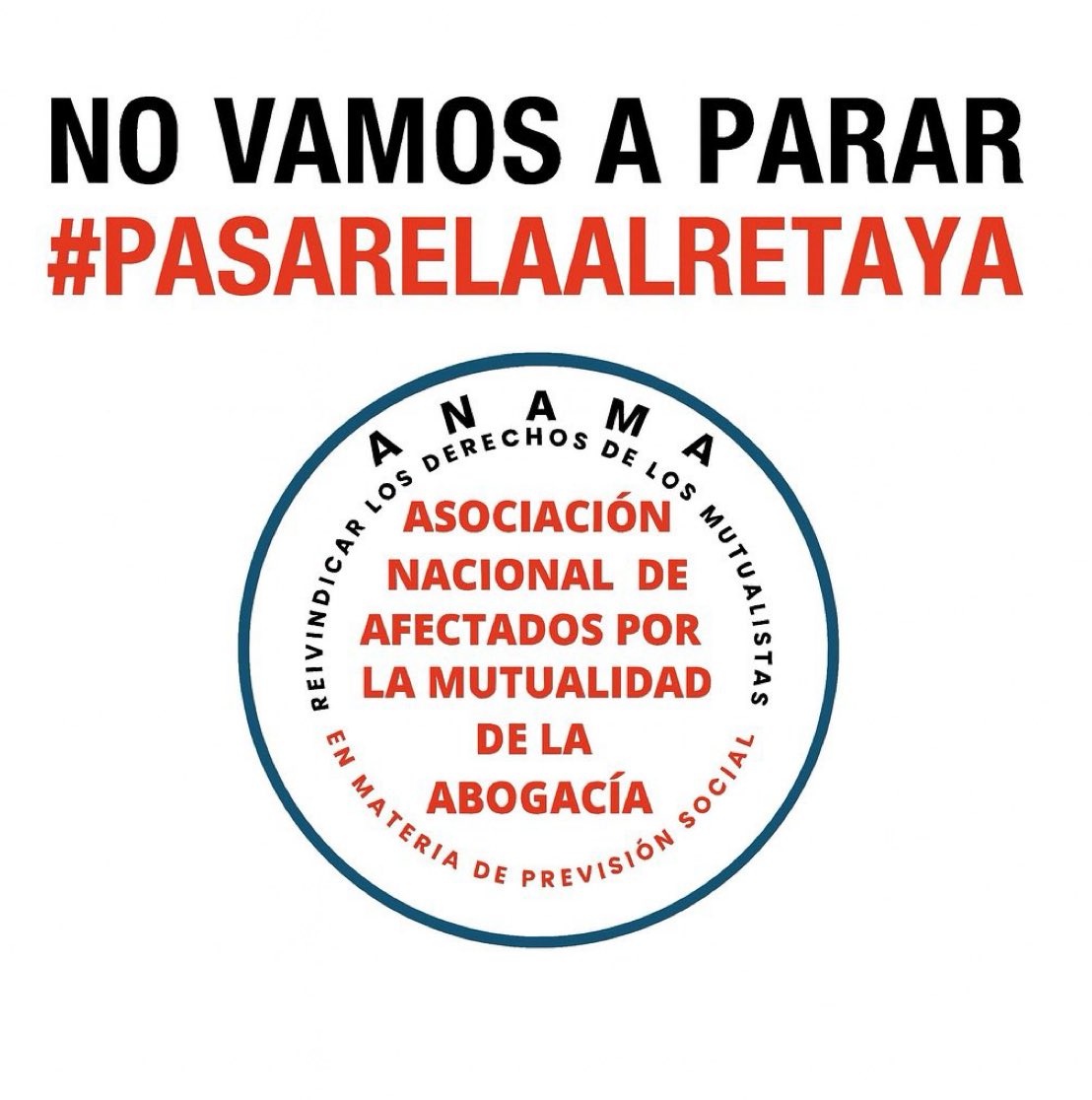 Los abogados y procuradores somos los trabajadores que defendemos vuestros derechos, pero el Gobierno nos deja sin los nuestros🏛️ ¿Por qué nosotros sí somos un "problema de pasivo" y otros no? ¡Basta de discriminación! 
#Justicia056 #ANAMA #PasarelaAlRetaYa