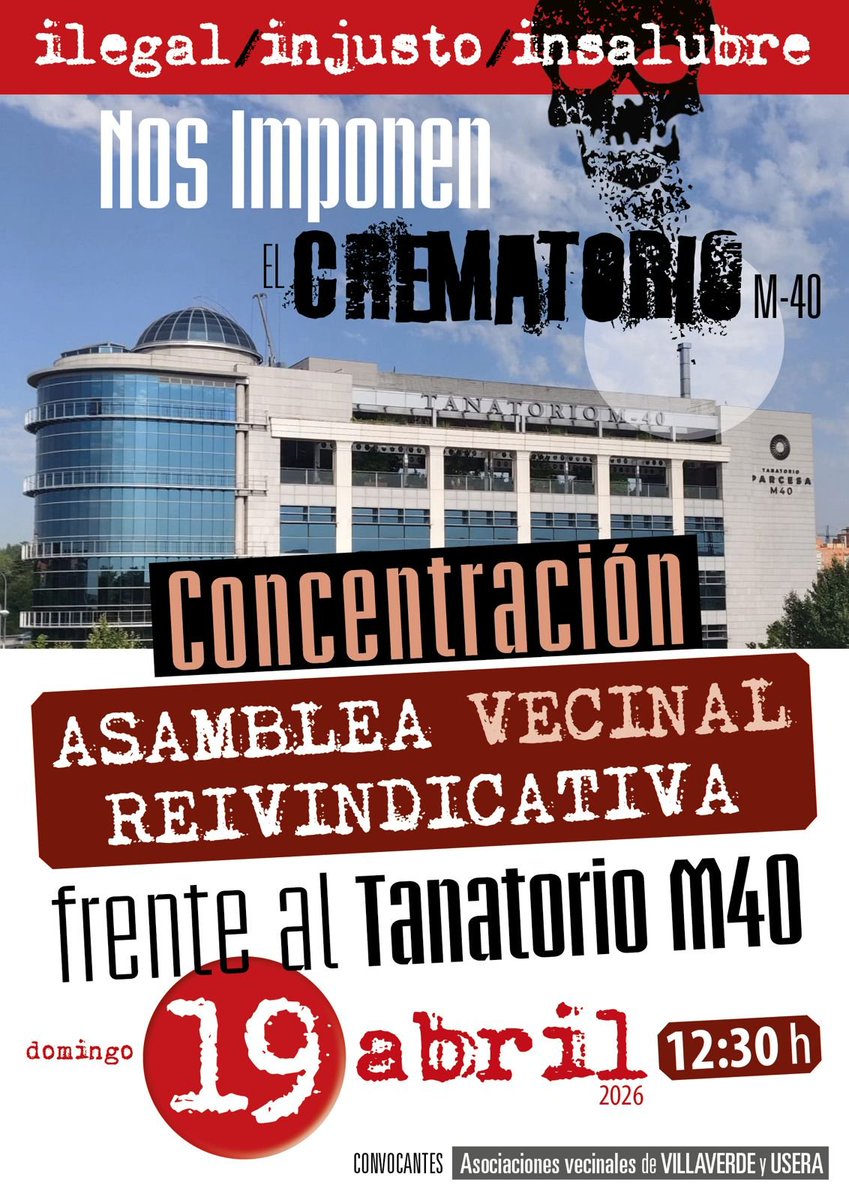 Federación Vecinal de Madrid tweet media