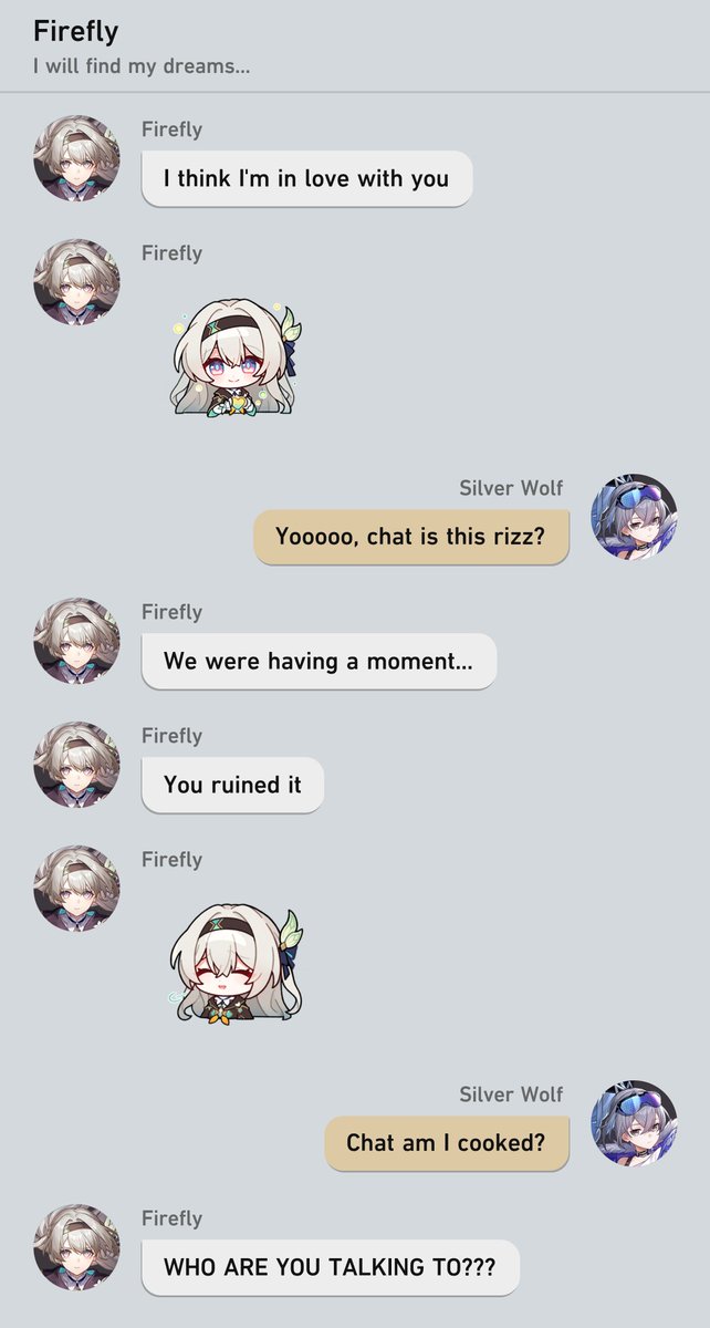 (NOT so)Daily SilverWolf LV999 tweet media