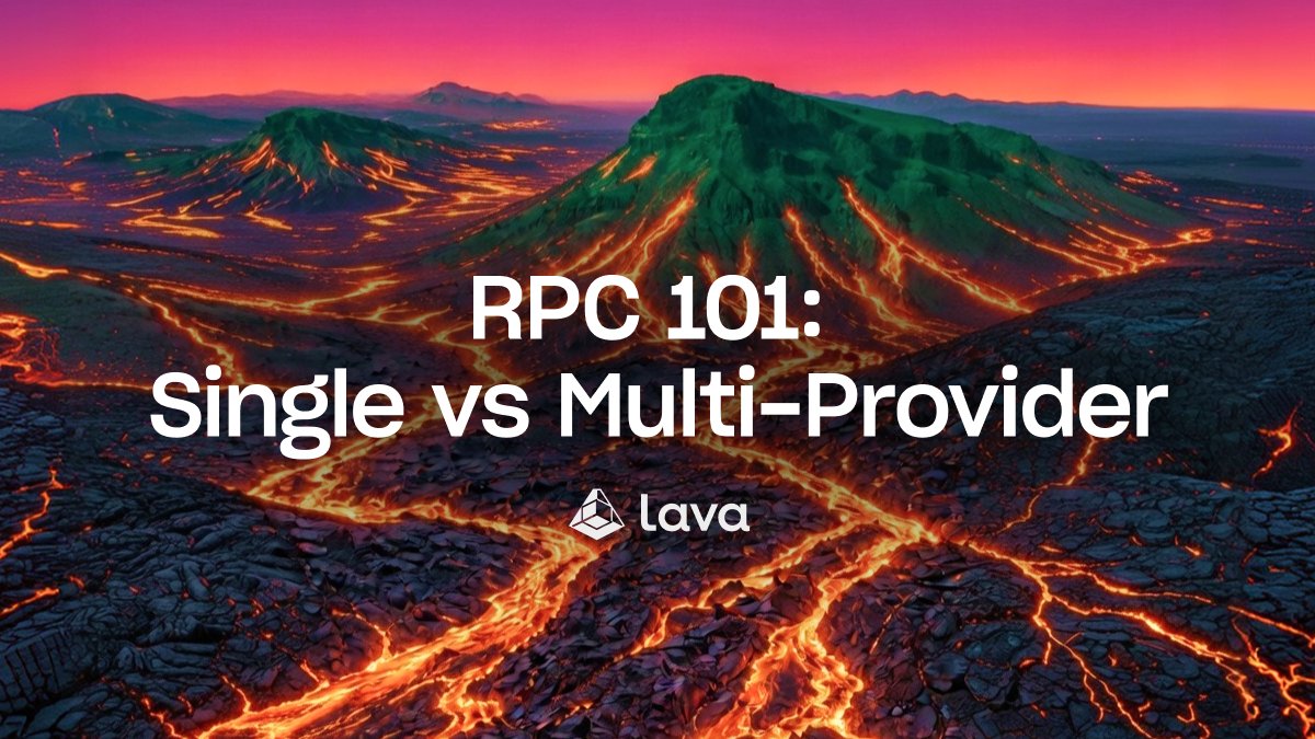 One RPC provider is easy.

Until it goes down and your app stops working.

Multi-provider routing trades simplicity for resilience:

• No single point of failure
• Traffic routes to the best performers

That’s how production systems should be built 👀