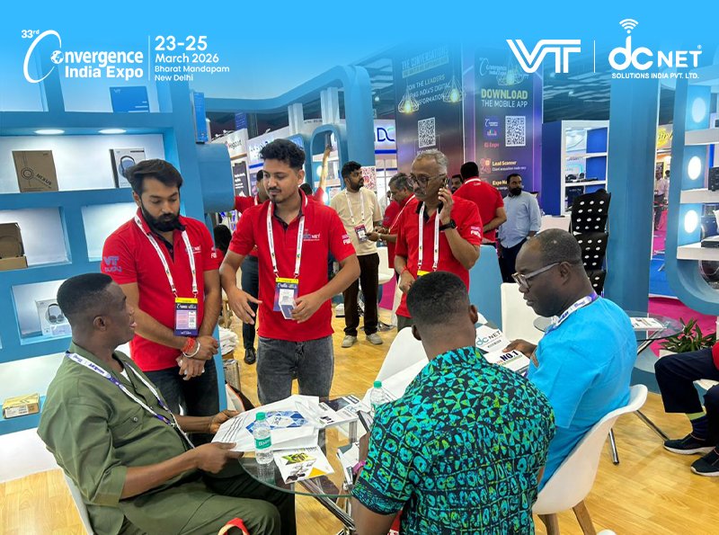 VBeT01's tweet photo. Highlights from the Convergence India Expo 2026!
Our partner DCNET SOLUTIONS INDIA PVT LTD is showcasing VT Headsets—engaging customers and demonstrating smarter communication solutions.

#VTHeadsets #DCNET #ConvergenceIndia https://t.co/jwuZwFhClB