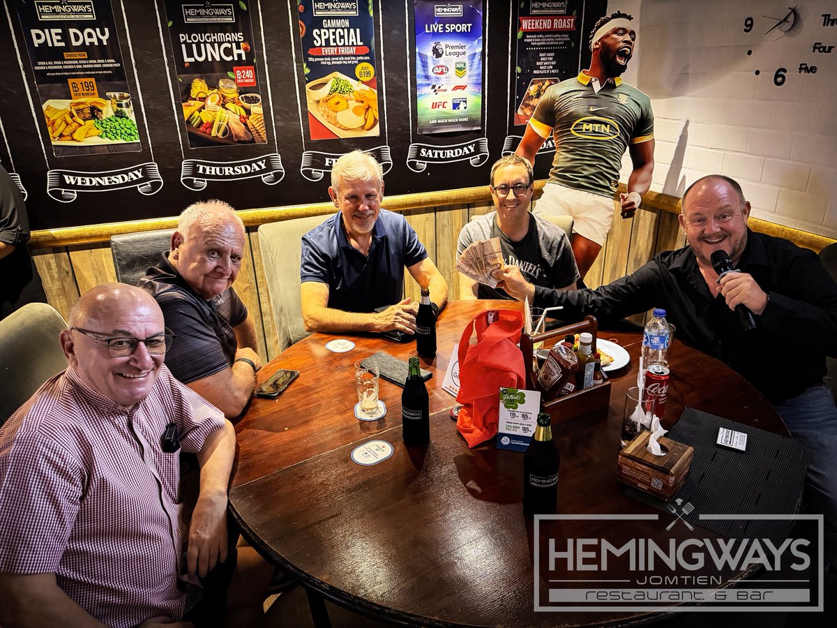 Hemingways • Jomtien tweet media