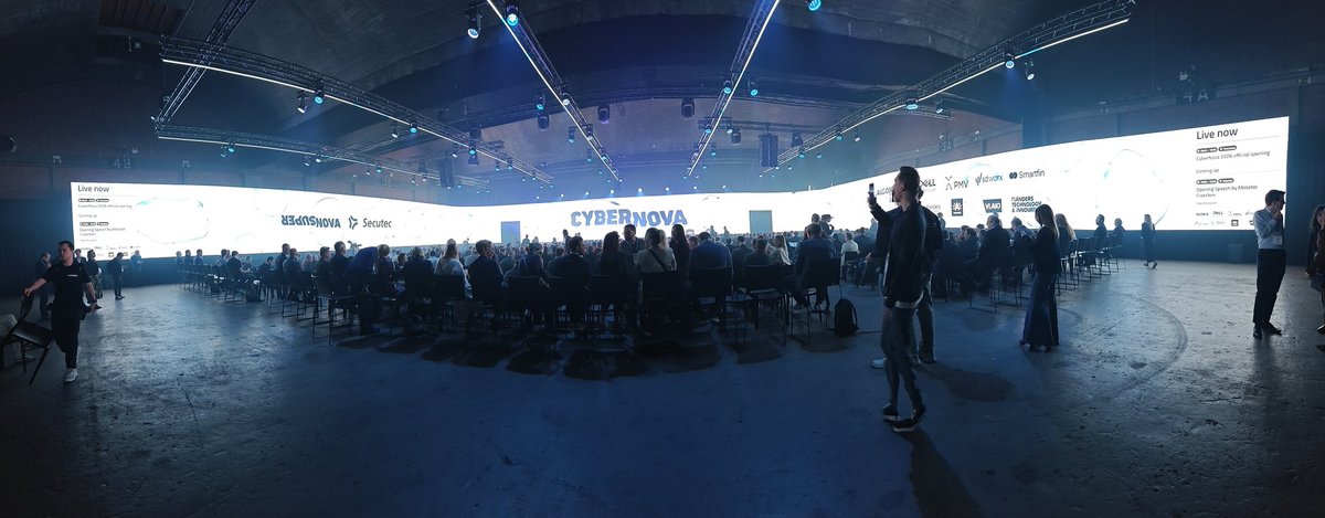 Secu_Fred's tweet photo. The place to be today #cybernova https://t.co/XPsmg2WChB
