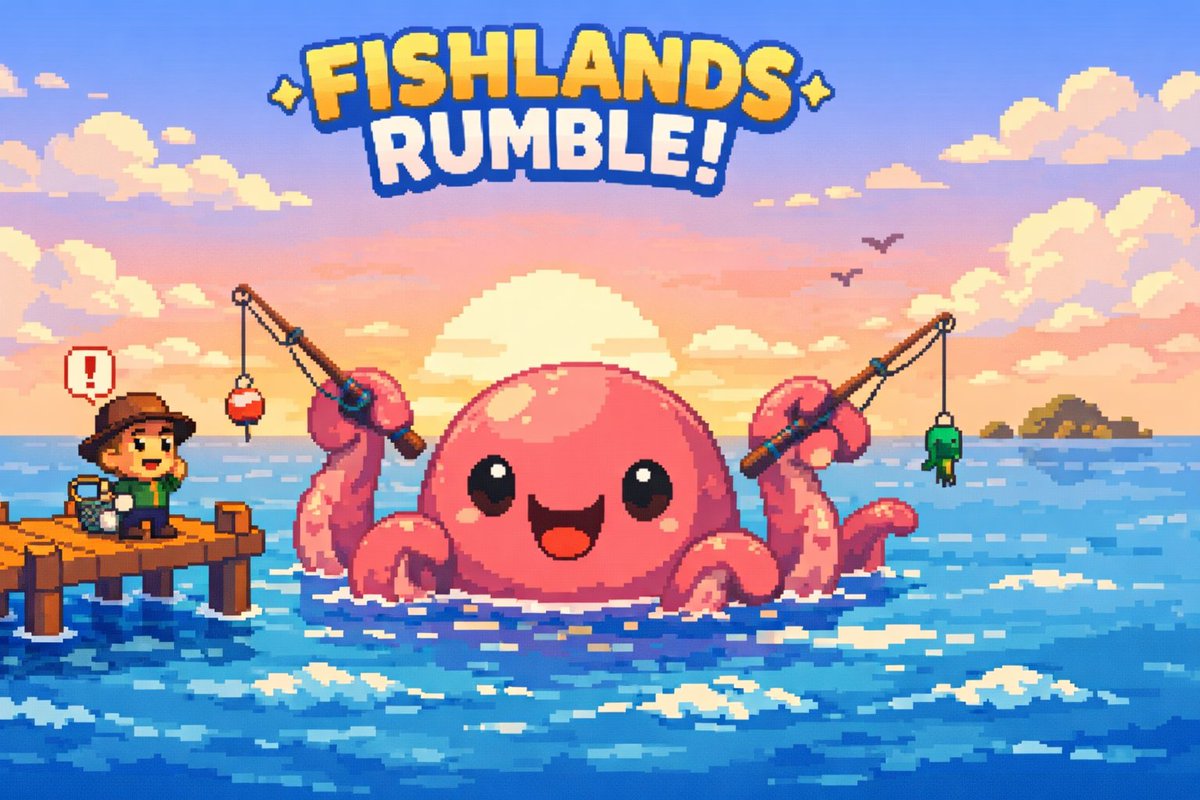 ⚔️ Get ready, fishermen!

Daily Rumble Royale battles start everyday at 10:00 UTC-0.

Winner each day gets the exclusive "Rumble Kraken" role! 🦑

Let the chaos begin! 🎣⚔️

discord.gg/2qsEhZGyxP