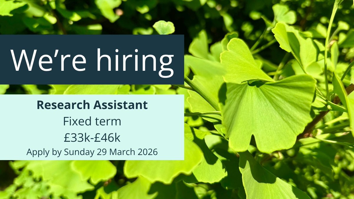 camplantsci's tweet photo. Job opportunity!

Research Assistant / Research Associate

An opportunity to join our team to investigate the regulation of nutrient exchange during the arbuscular mycorrhizal symbiosis.

Apply by Sunday 29 March 2026: https://t.co/Xx9qxsDhQy https://t.co/DjE6Fjn6ry