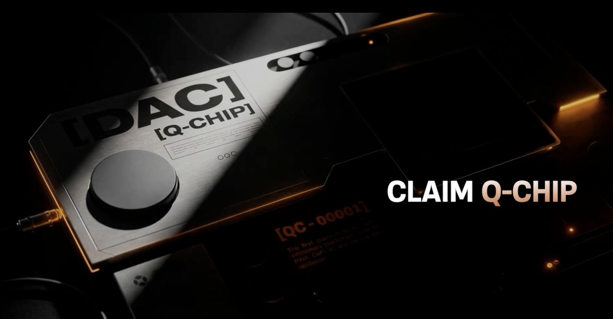 AlphaInsiders's tweet image. DAC, Quantum Chain | The first quantum-proof, non-inflationary blockchain.

Get early testnet access with exclusive perks, including multipliers, Quantum Energy bonuses, and more. (Limited time offer)

How to get started:
• Visit: waitlist.dachain.io/ref/DAC072641
• Connect your wallet